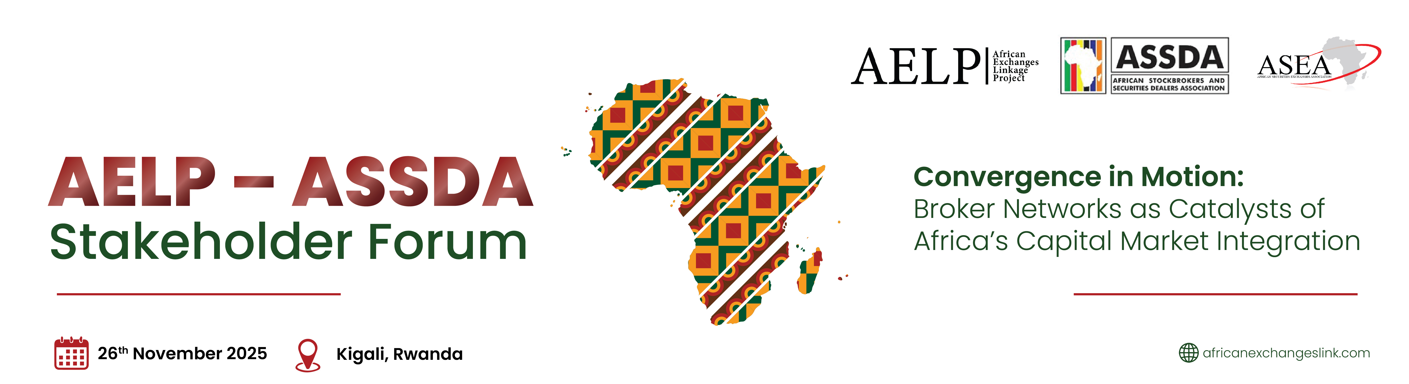 AELP – ASSDA Stakeholder Forum Banner showing theme Convergence in Motion